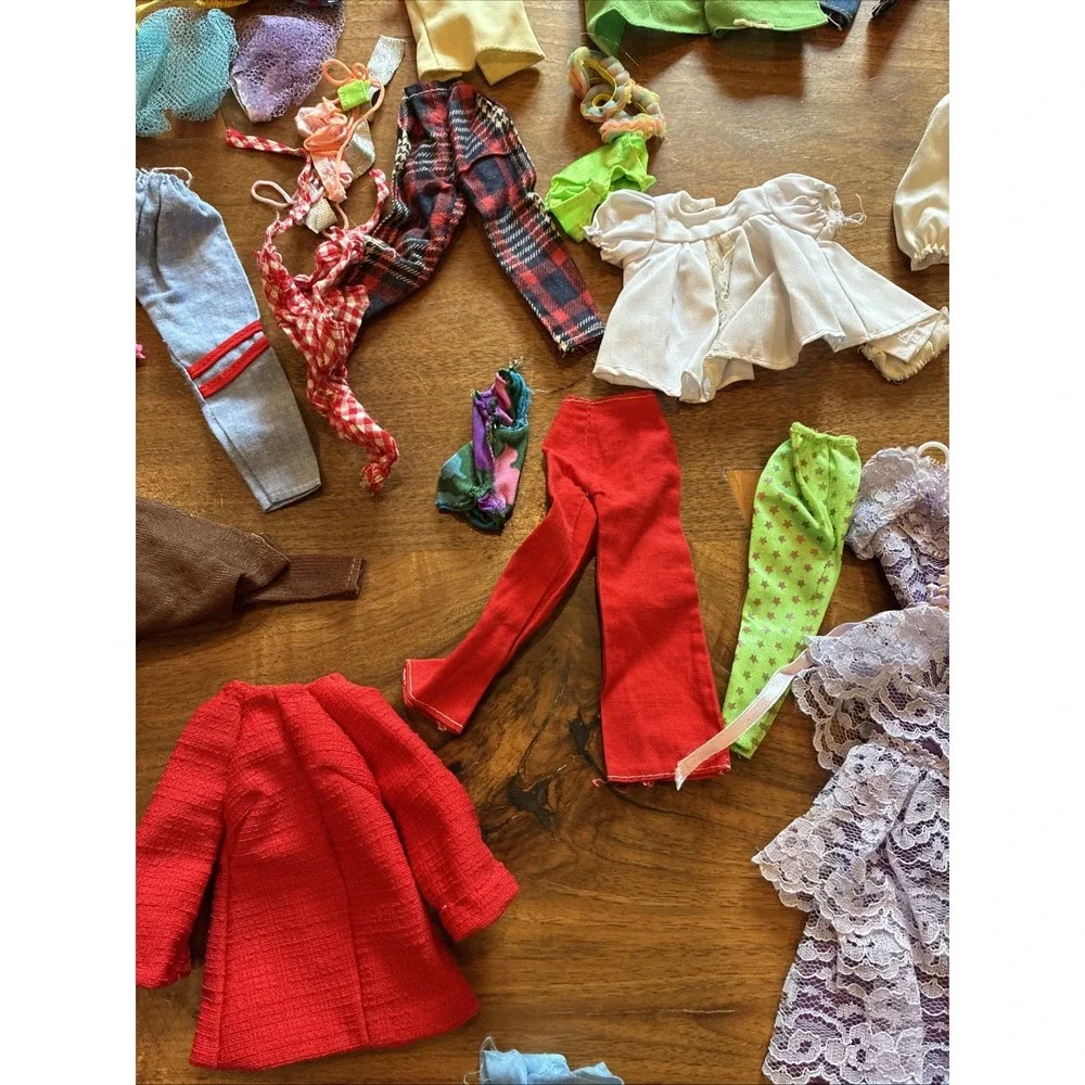 Vintage Barbie & Clone Clothes Outfits Lot 50's 60's 70s